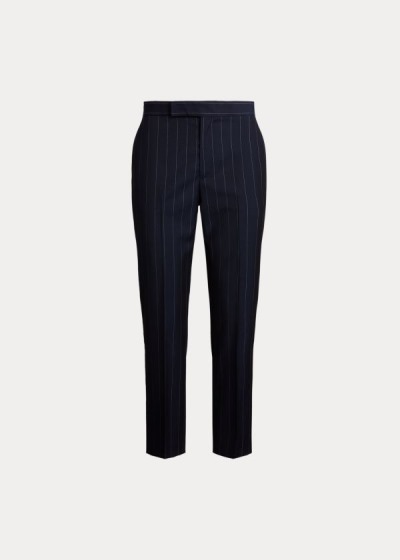 Women's Polo Ralph Lauren Pinstripe Wool Pants | 361924IWL